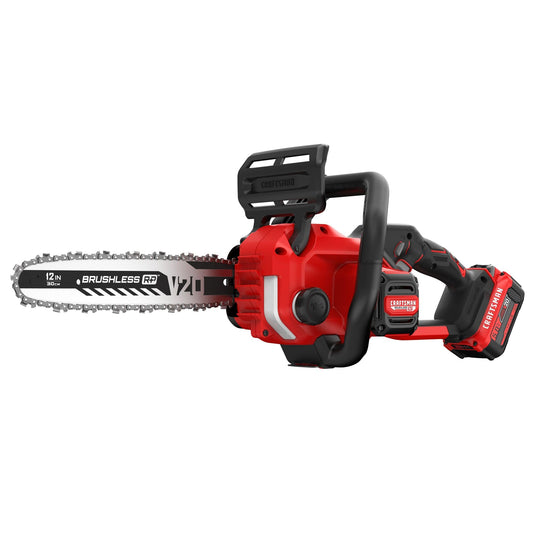 CRAFTSMAN V20 12" chainsaw, lightweight, 5Ah battery & charger included