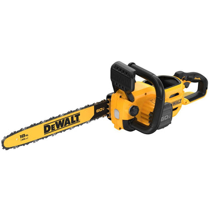 DEWALT 60V MAX Cordless Chainsaw, 18 in., Tool Only (DCCS672B)