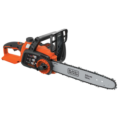 BLACK+DECKER 40V 12" cordless chainsaw, lightweight, battery included