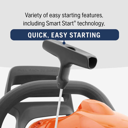 Husqvarna 460 Rancher 24" gas chainsaw, 60cc, heavy-duty cutting