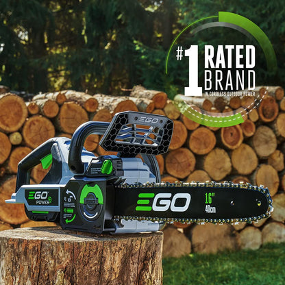 EGO Power+ 16" cordless chainsaw, electric, tool only