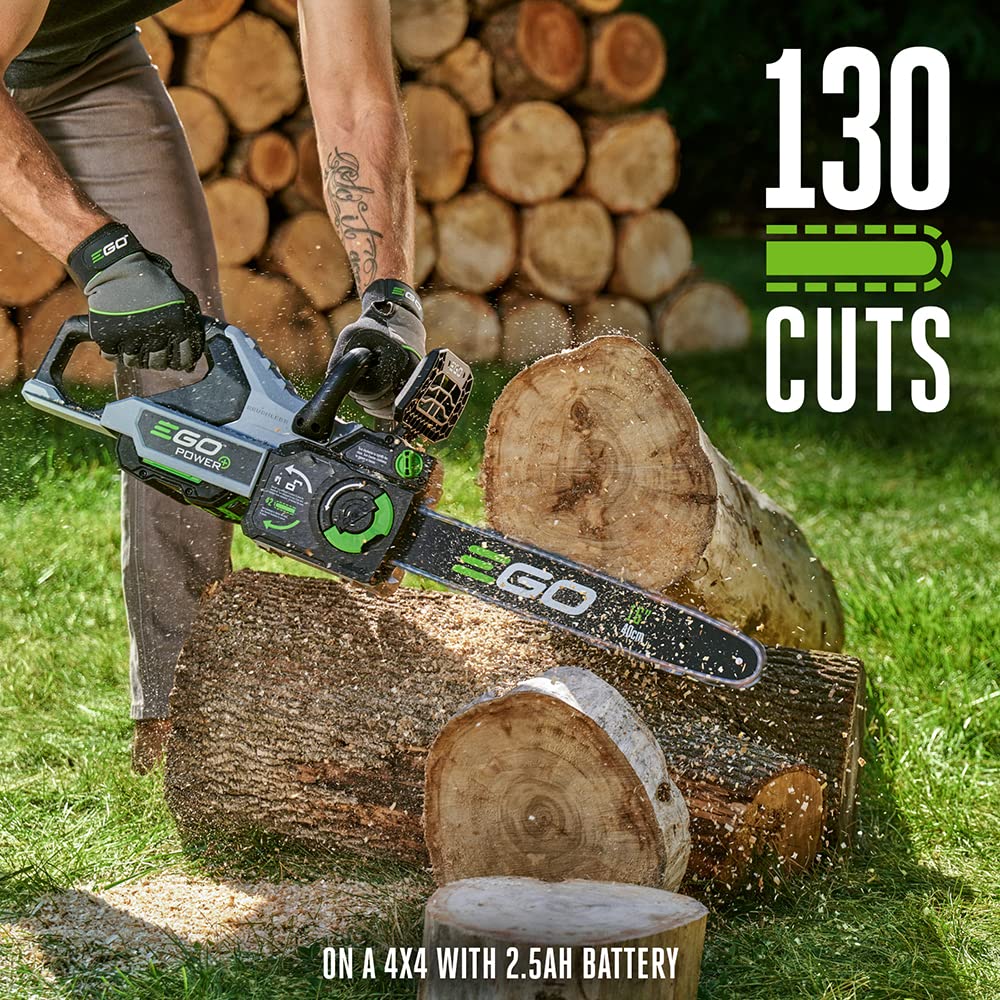 EGO Power+ 16" cordless chainsaw, electric, tool only