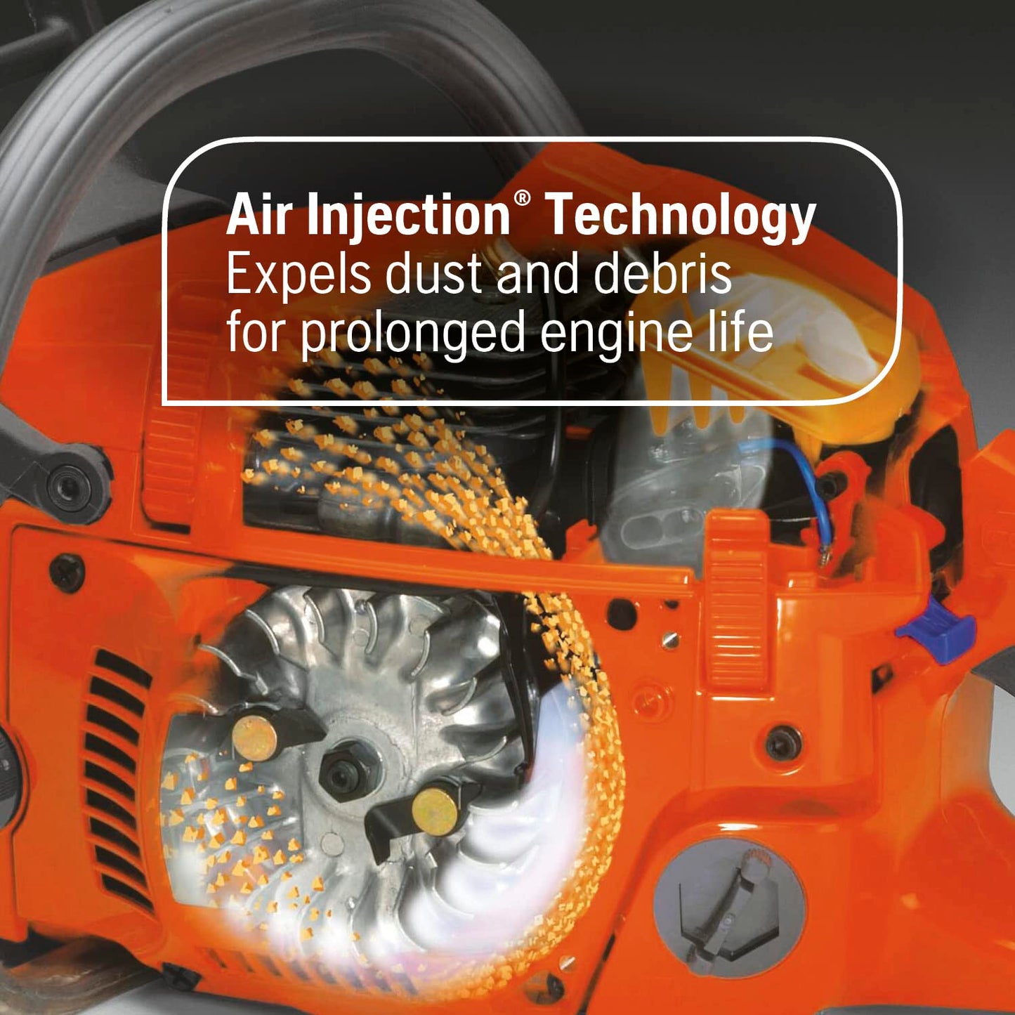 Husqvarna 460 Rancher 24" gas chainsaw, 60cc, heavy-duty cutting